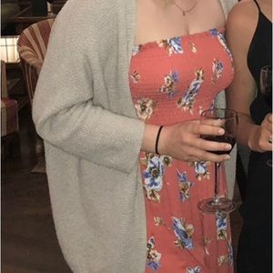 Lost + Wander long pant, strapless romper. Size Large.